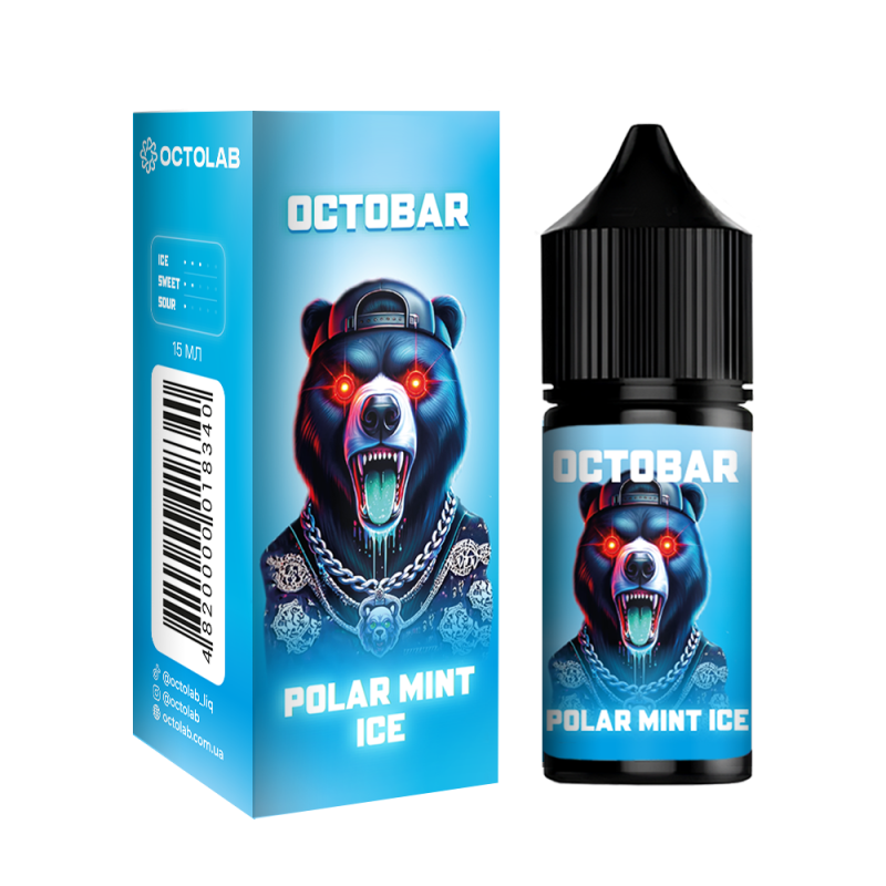 Ароматизатор Octobar Polar Mint Ice 15мл Ароматизатор Octobar Polar Mint Ice 15мл