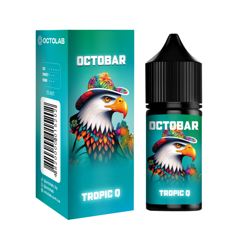 Ароматизатор Octobar Tropic Q 15мл Ароматизатор Octobar Tropic Q 15мл