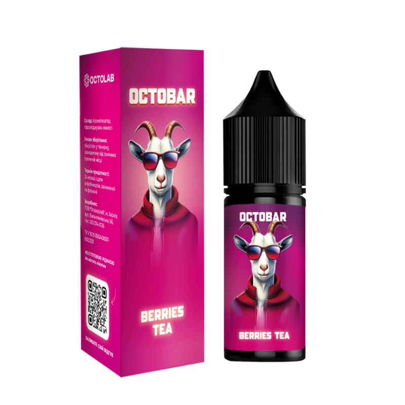 Ароматизатор Octobar Berries Tea 7,5 мл Ароматизатор Octobar Berries Tea 7,5 мл