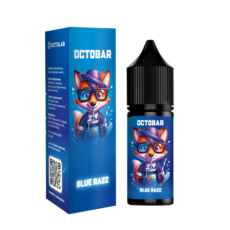 Ароматизатор Octobar Blue Razz 7,5 мл Ароматизатор Octobar Blue Razz 7,5 мл