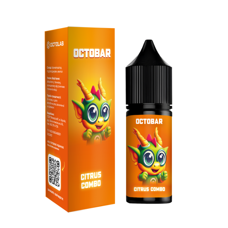 Ароматизатор Octobar Combo Citrus 7,5 мл Ароматизатор Octobar Combo Citrus 7,5 мл