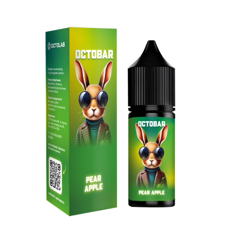 Ароматизатор Octobar Pear Apple 7,5 мл Ароматизатор Octobar Pear Apple 7,5 мл