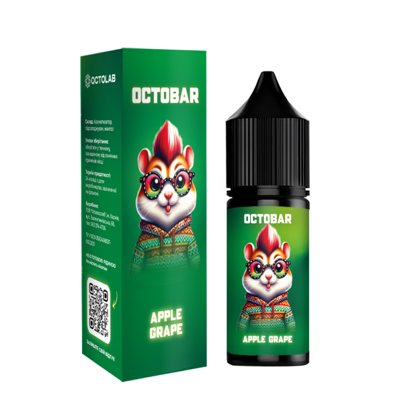 Ароматизатор Octobar Apple Grape 7,5 мл Ароматизатор Octobar Apple Grape 7,5 мл