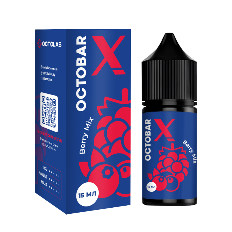 Ароматизатор Octobar X Berry Mix 15мл Ароматизатор Octobar X Berry Mix 15мл