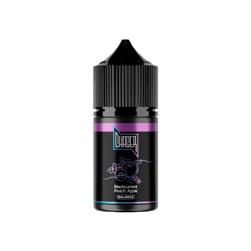 Ароматизатор Chaser Black - Blackcurrant Peach Apple 12 мл Ароматизатор Chaser Black - Blackcurrant Peach Apple 12 мл
