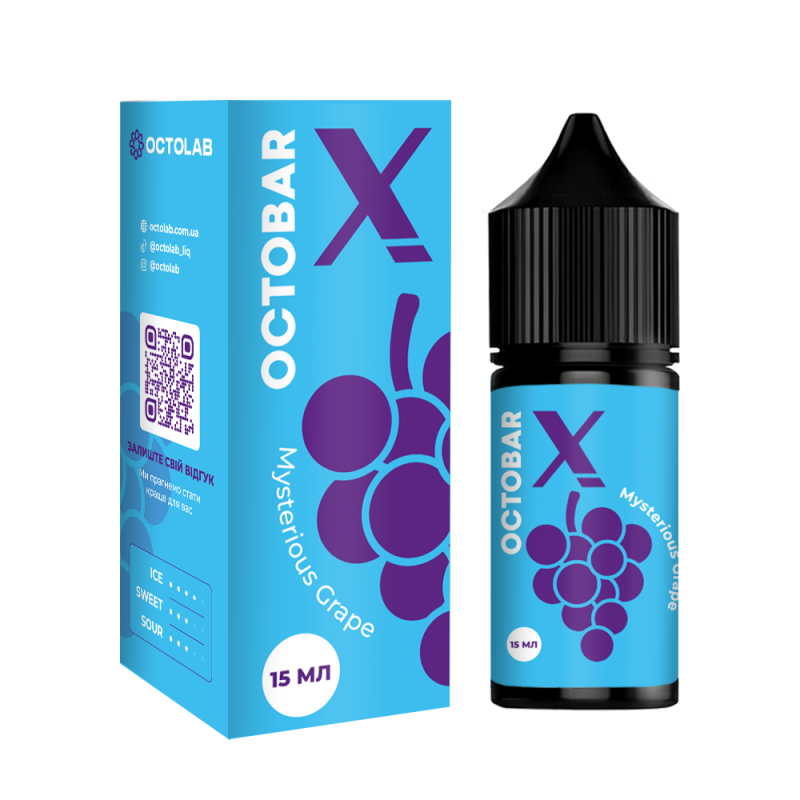 Ароматизатор Octobar X Mysterious Grape 15мл Ароматизатор Octobar X Mysterious Grape 15мл