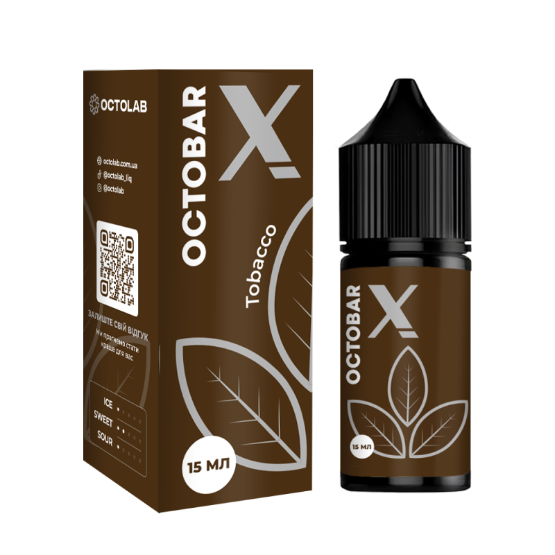 Ароматизатор Octobar X Tobacco 15мл Ароматизатор Octobar X Tobacco 15мл
