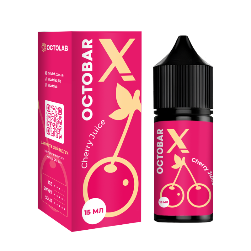 Ароматизатор Octobar X Cherry Juice 15мл Ароматизатор Octobar X Cherry Juice 15мл