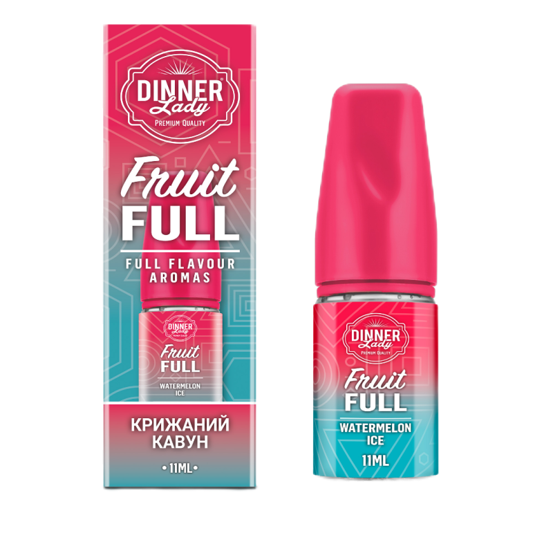 Ароматизатор харчовий Дінер Леді Fruit FULL - Watermelon Ice 11мл Ароматизатор харчовий Дінер Леді Fruit FULL - Watermelon Ice 11мл
