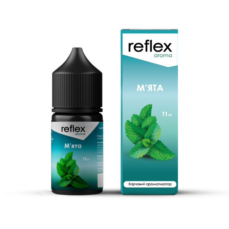 Ароматизатор пищевой Reflex - Мята 11мл Ароматизатор пищевой Reflex - Мята 11мл