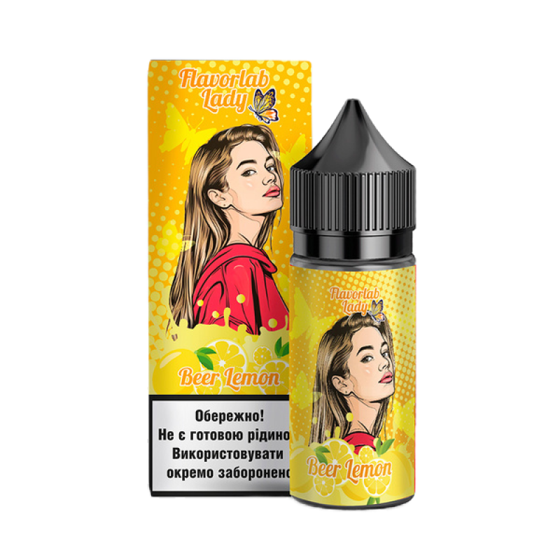 Ароматизатор Flavorlab Lady 12 мл Пиво Лимон Ароматизатор Flavorlab Lady 12 мл Пиво Лимон