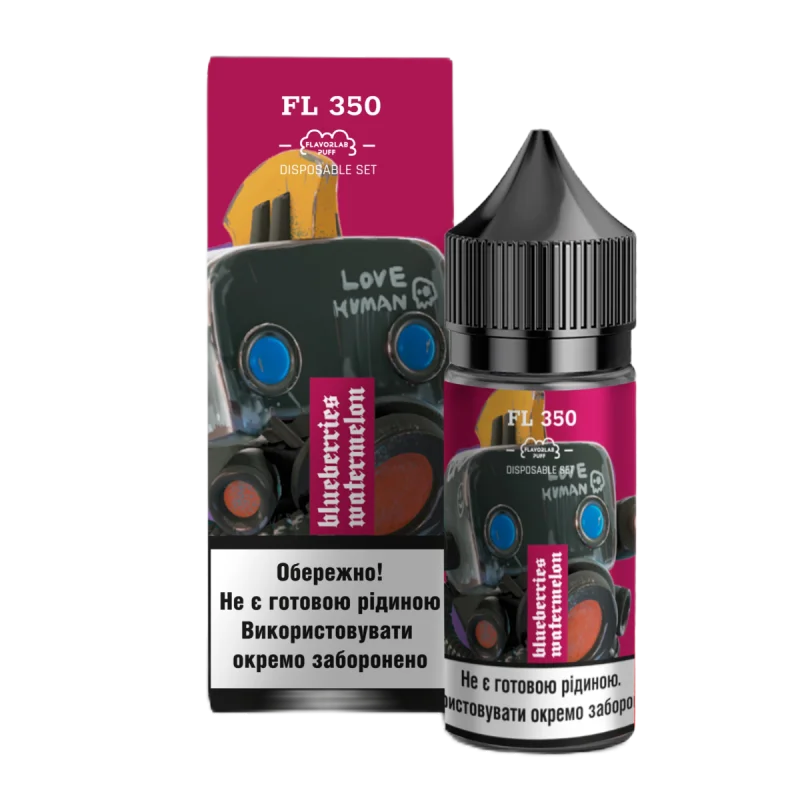 Ароматизатор Flavorlab FL 350 12 мл Черника Арбуз Ароматизатор Flavorlab FL 350 12 мл Черника Арбуз